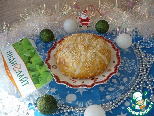 Слойка с индейкой Слойка с индейкой