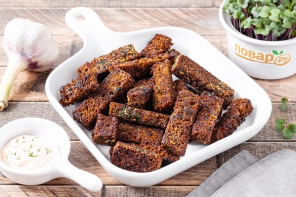 Чесночные гренки