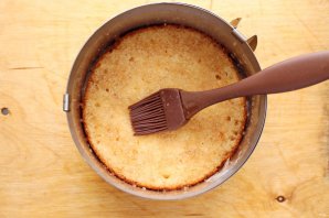 Торт с маскарпоне и малиной