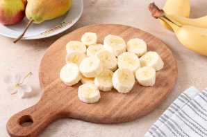 Смузи с бананом, яблоком и грушей Смузи с бананом, яблоком и грушей