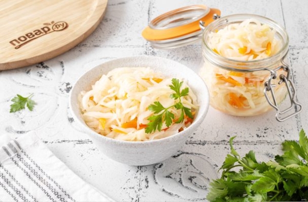 Квашеная салатная капуста Квашеная салатная капуста