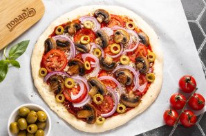 Вегетарианская пицца Вегетарианская пицца