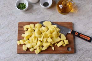 Суп с сыром Чеддер