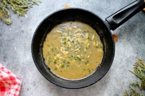 Белая рыба в теплом соусе из горчицы и кориандра Белая рыба в теплом соусе из горчицы и кориандра