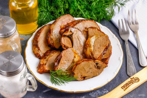 Печень в жировой сетке