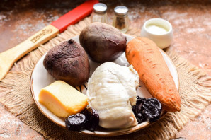 Салат "Чингисхан" со свеклой