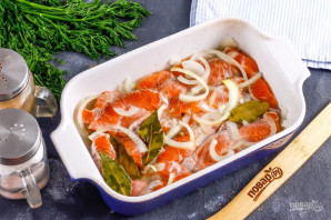 Маринованная семга Маринованная семга