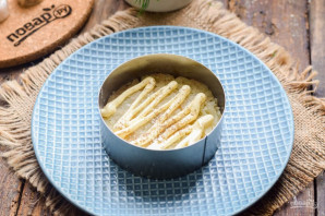 Овощной слоеный салат с майонезом Овощной слоеный салат с майонезом