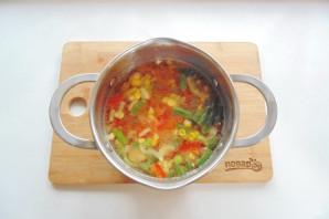 Гречка с мексиканской смесью Гречка с мексиканской смесью