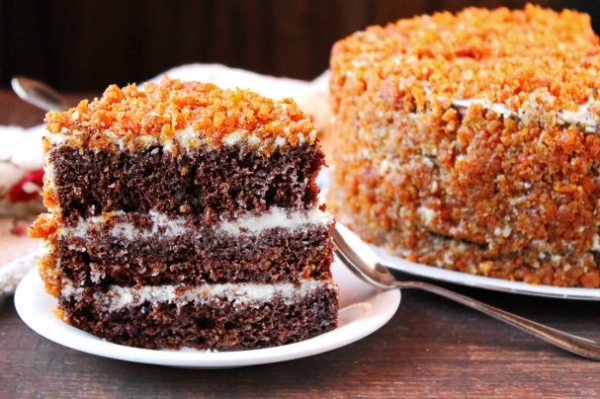 Янтарный торт