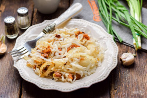 Редька со шкварками Редька со шкварками