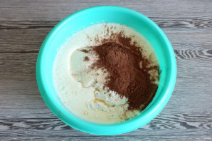 Манник с творожными шариками Манник с творожными шариками