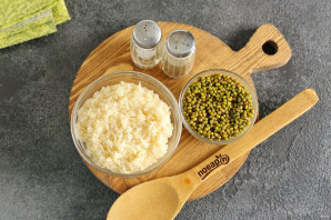 Каша с машем, рисом и мясом Каша с машем, рисом и мясом