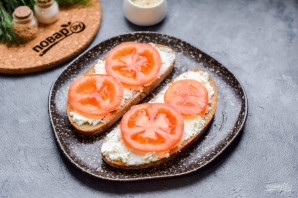 Диетические бутерброды на завтрак