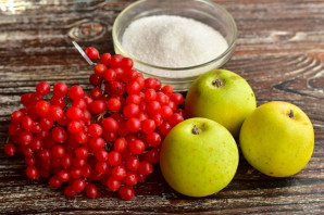 Варенье из яблок и калины Варенье из яблок и калины