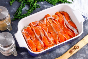 Маринованная семга Маринованная семга