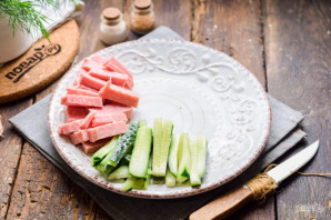 Салат "Огород" с чипсами