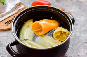 Перец фаршированный рисом на зиму Перец фаршированный рисом на зиму