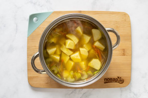 Постный суп из маша Постный суп из маша