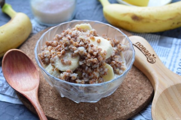 Гречка с бананом Гречка с бананом