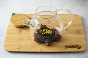 Чай с ежевикой Чай с ежевикой