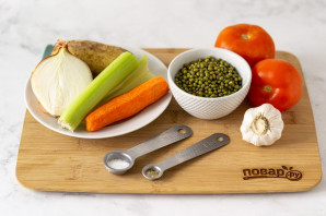 Постный суп из маша Постный суп из маша