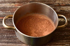 Творожно-шоколадный десерт с бананом Творожно-шоколадный десерт с бананом