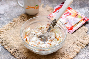 Запеченные яблоки с творогом и корицей Запеченные яблоки с творогом и корицей