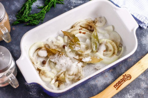 Маринованная семга Маринованная семга