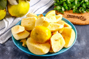 Маринованная айва на зиму Маринованная айва на зиму