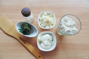 Вареники с творогом и шпинатом Вареники с творогом и шпинатом