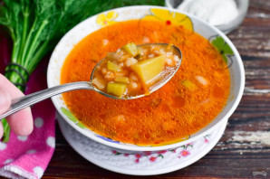 Рассольник по-россошански