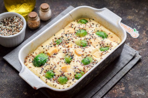 Пирог с брюссельской капустой Пирог с брюссельской капустой