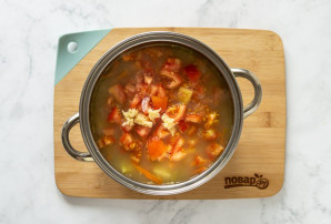 Постный суп из маша Постный суп из маша