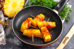 Ананас в беконе Ананас в беконе