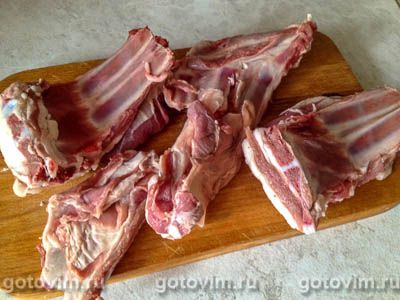 Бараньи ребрышки в мультиварке Бараньи ребрышки в мультиварке