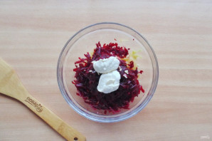 Финский салат из свеклы Финский салат из свеклы