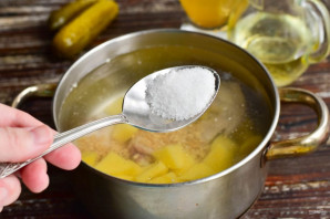 Рассольник по-россошански