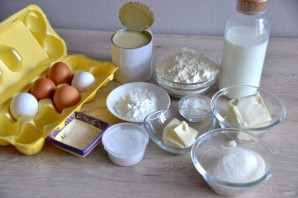 Торт "Молочная девочка" с заварным кремом Торт "Молочная девочка" с заварным кремом