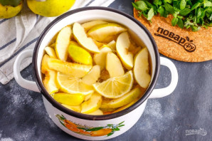 Компот из айвы на зиму