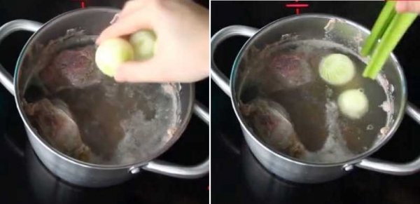 
Тушёная говядина с овощами, ооочень вкусное мясо с луком и морковью	