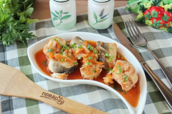 Рыбные консервы в томатном соусе Рыбные консервы в томатном соусе