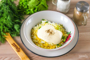 Фаршированные крабовые палочки Фаршированные крабовые палочки