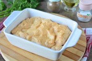 "Курица под снегом" в духовке "Курица под снегом" в духовке