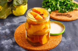 Маринованная айва на зиму Маринованная айва на зиму