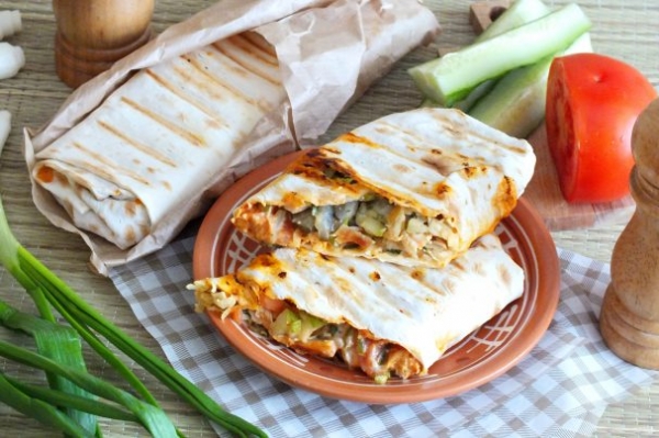 Шаурма в мультипекаре Шаурма в мультипекаре