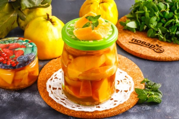 Маринованная айва на зиму Маринованная айва на зиму