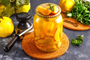 Компот из айвы на зиму