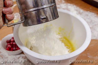 Пирог с клюквой в мультиварке Пирог с клюквой в мультиварке