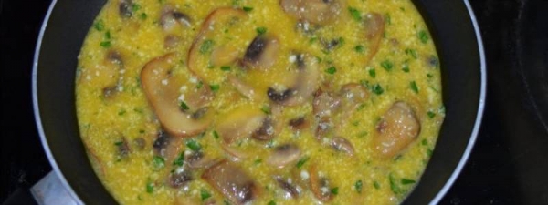 
Омлет с сыром на сковороде — 7 пошаговых рецептов с добавками с фотографиями	